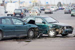 Who Is at Fault for a Chain-Reaction Car Accident in Houston?
