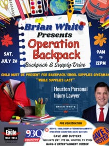 Operation Backpack & Supply Drive 2024–2025 Event
