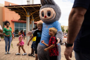 A Special Visit from Labubu